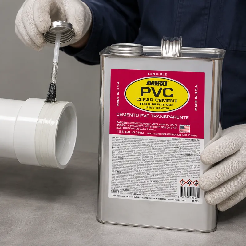 Cemento Pvc Abro Clear Galon — vista 2