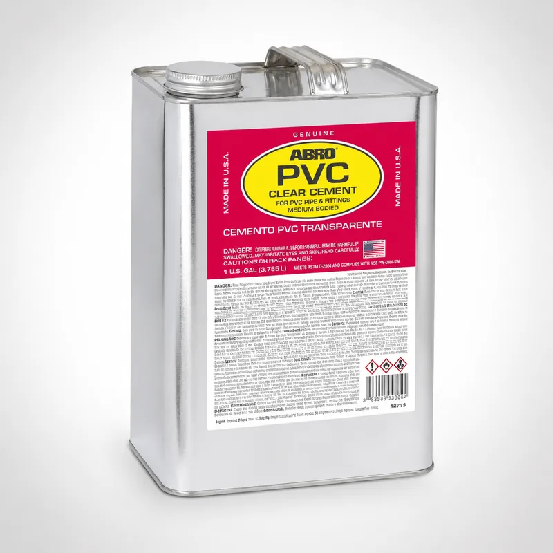 Cemento Pvc Abro Clear Galon