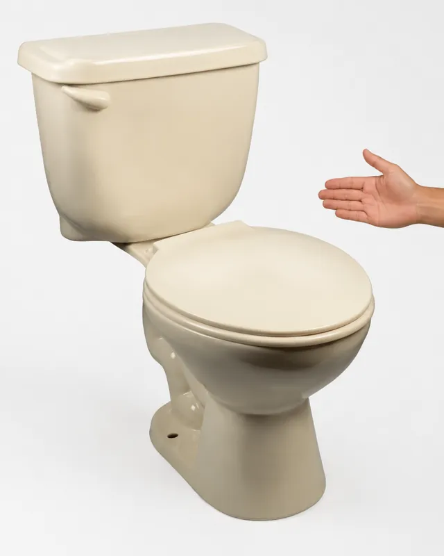 Inodoro Edesa Savex Ii Beige — vista 3