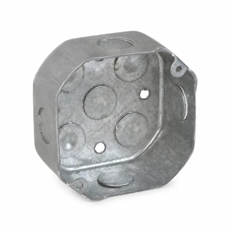 Caja Electrica Octagonal Metal 1.2 (Caj. 50) (Salida De 1/2) — vista 4