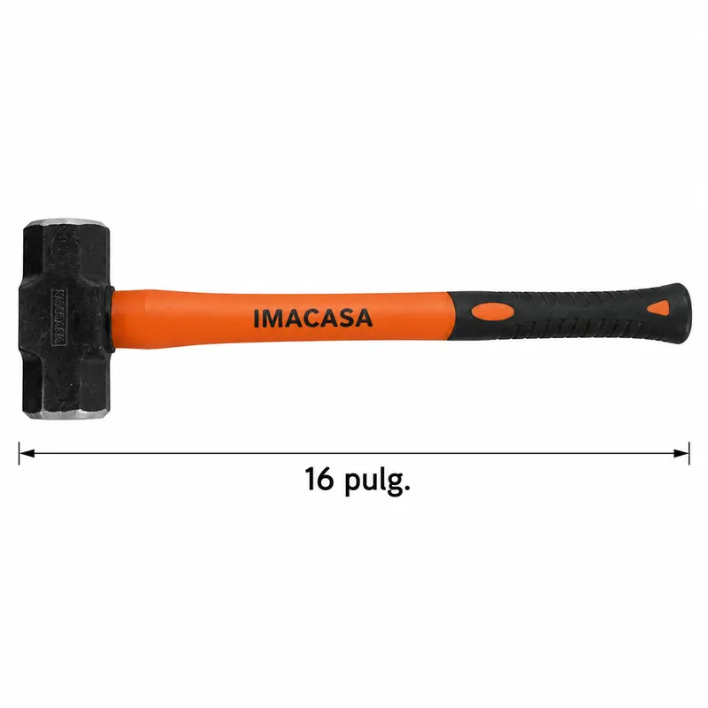Mandarria 6 Lb, ,mango Fibra De Vidrio 16" Imacasa — vista 3
