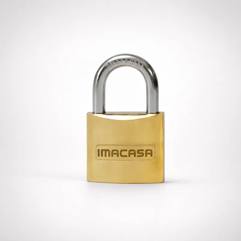 Candado Acero Latonado,40mm (Dorado) Imacasa — vista 2