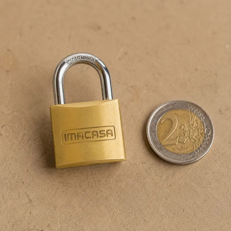 Candado Acero Latonado,40mm (Dorado) Imacasa — vista 4
