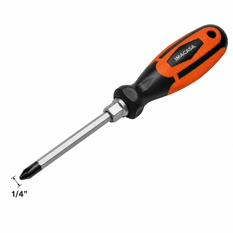 Destornillador Estria Phillips, Ergo Grip, 1/4 Imacasa — vista 3