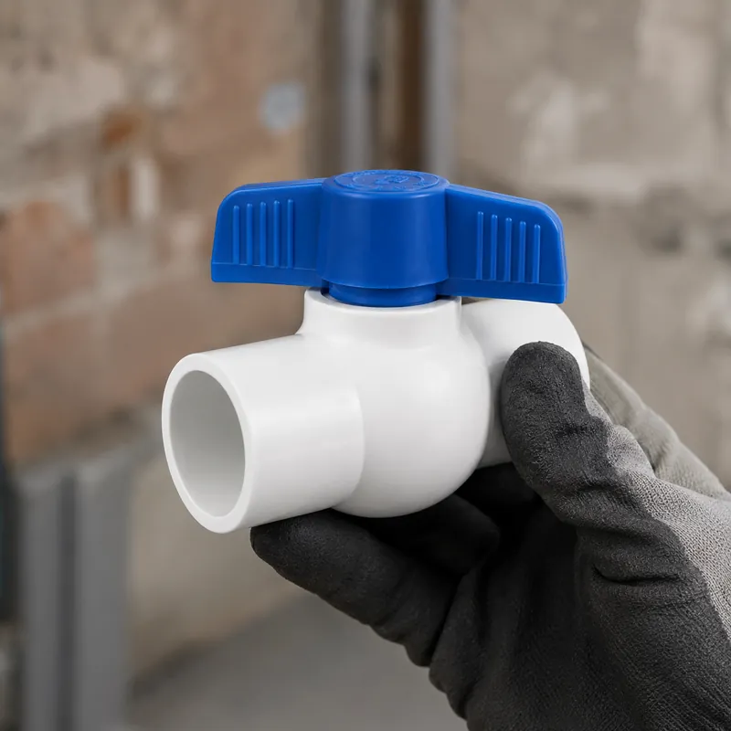 Llave De Bola Pvc 1/2 De Paso M/Azul (Paq. 30/1) — vista 2