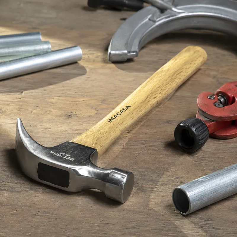 Martillo Uña Curva, Mango Madera,24oz Imacasa — vista 3