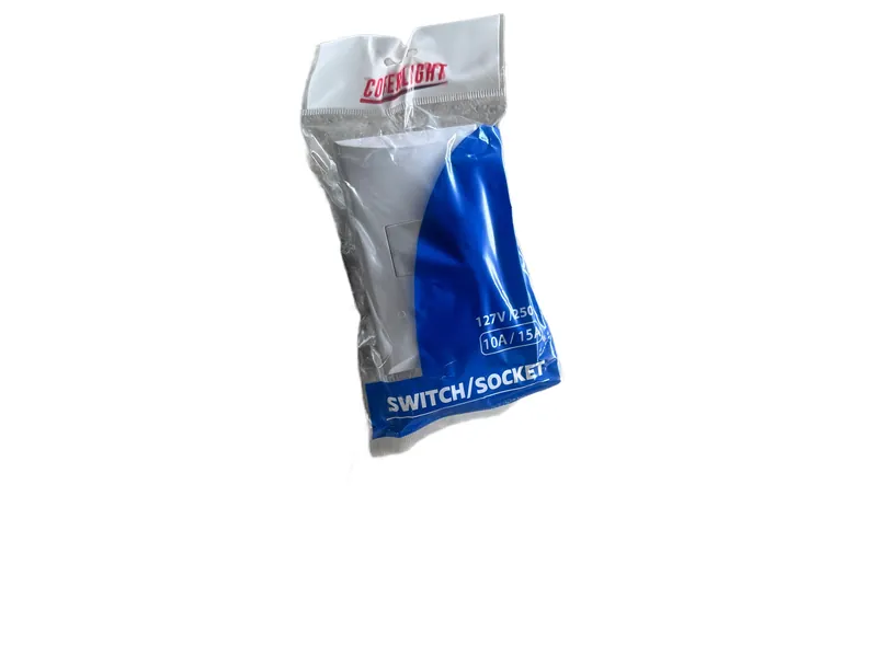 Interruptor Blanco Sencillo Ea-01 (Caj. 10) — vista 2