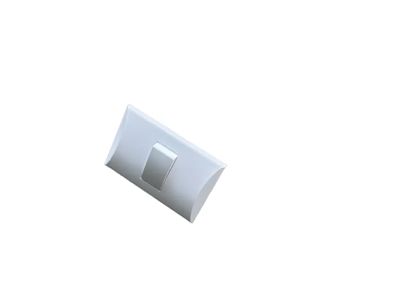 Interruptor Blanco Sencillo Ea-01 (Caj. 10) — vista 4