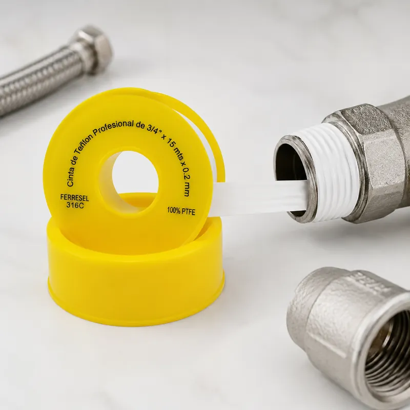 Teflon Amarillo De 3/4 X 13.5 — vista 3