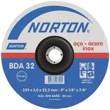 Disco De Corte Conico Norton 7 X 7/8 Azul Bda32