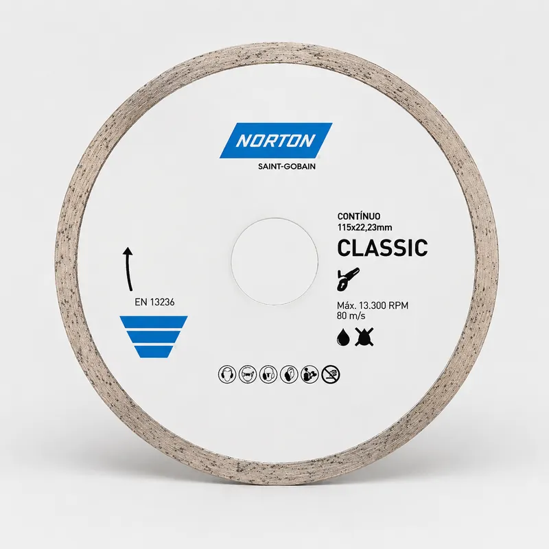 Disco Diamantado Classic Continuo 4 1/2 Norton — vista 2