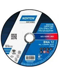 Disco De Corte Plano Norton 9 X 7/8 Clipper Mr832