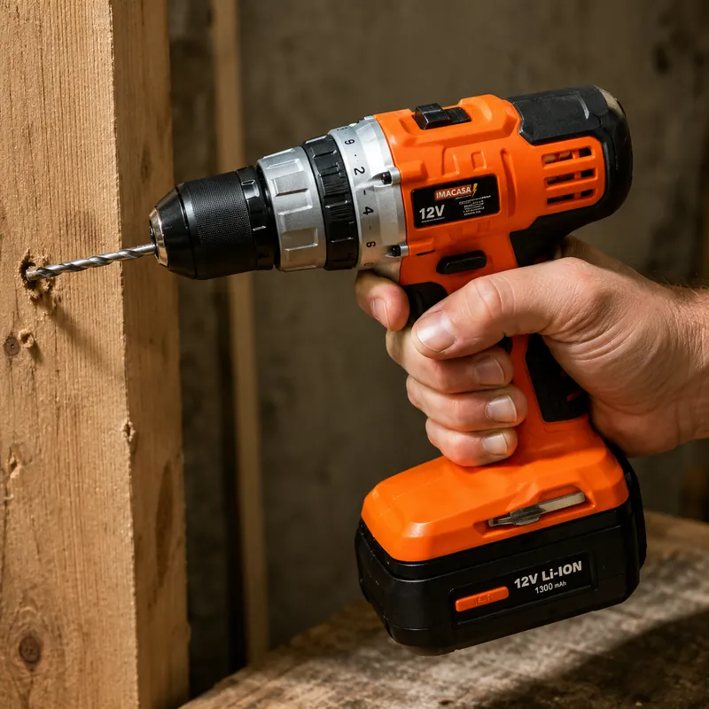 Taladro Inal-Mbrico 3/8", Profesional, Imacasa — vista 2