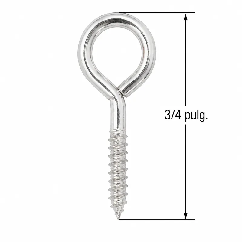 Cancamo Cerrado 3/4"( 1.8x18mm ) Niq — vista 3