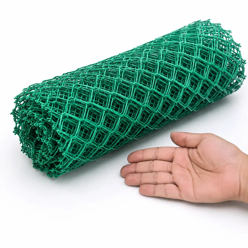 Malla Ciclonica Plastica Verde C/9 6x50 — vista 3