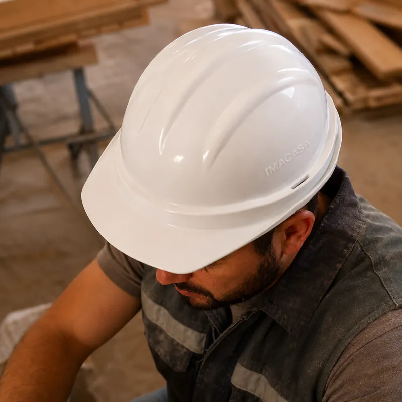 Casco De Seguridad, Blanco Imacasa — vista 3