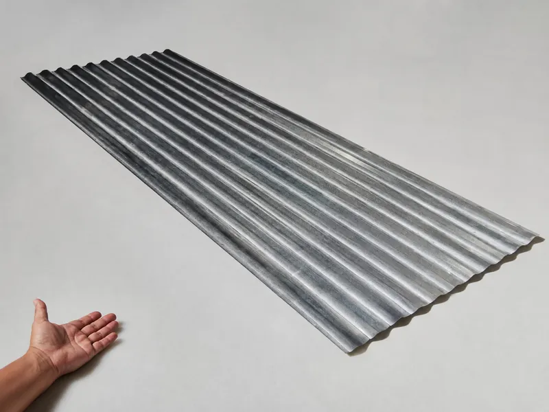 Plancha De Zinc #34 De 12 Pies Metaldom (Atado 100) — vista 3