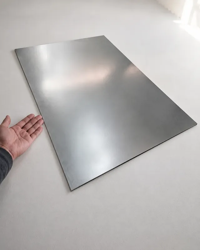 Plancha De Zinc Liso #34 De 6 Pies — vista 3