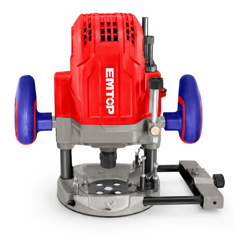 Router Electrico 1600w 1/4"-1/2" 22000rpm Emtop — vista 2