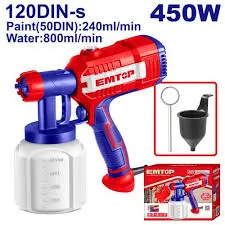 Pistola Pintar 800ml 450w Emtop