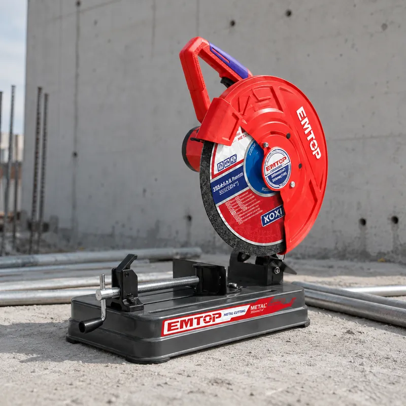 Cortadora Metales 355x25.4x3mm 3800rpm-2350w Emtop — vista 2