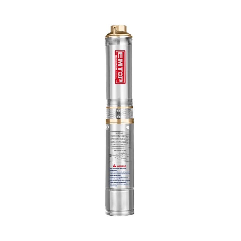 Bomba Sumergible 3/4 Hp 1-1/4" 550w Emtop (No Incluye Control)
