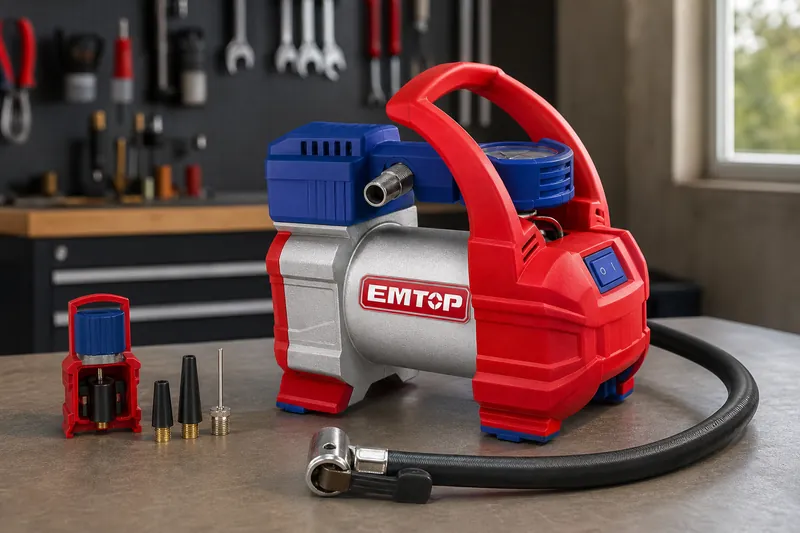 Compresor De Aire 140psi/10bar 10amp Emtop