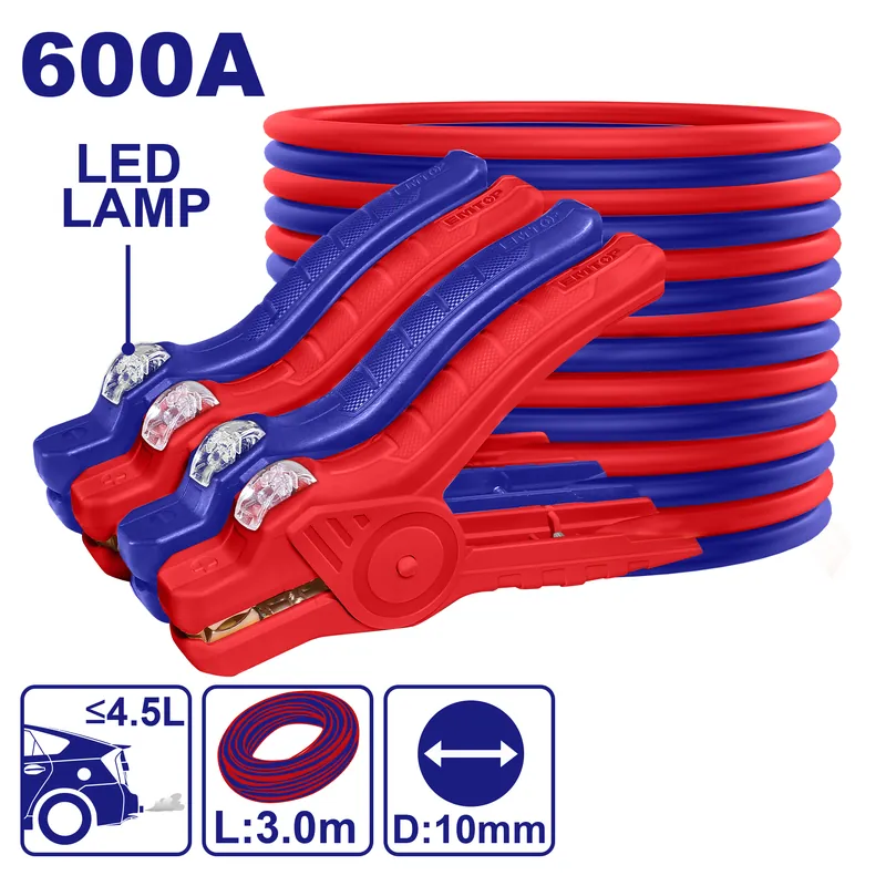 Cables Jumpear C/Lamp 600amp-18x11cm Emtop — vista 3