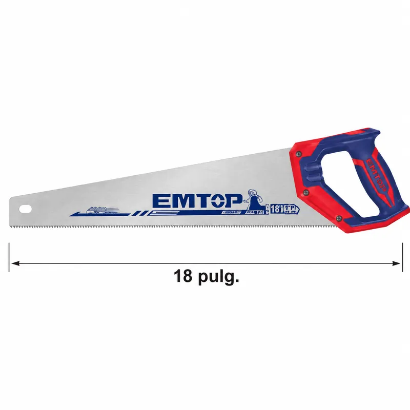 Serrucho 18" (Triple Dentado) Emtop (Caj 6) — vista 4
