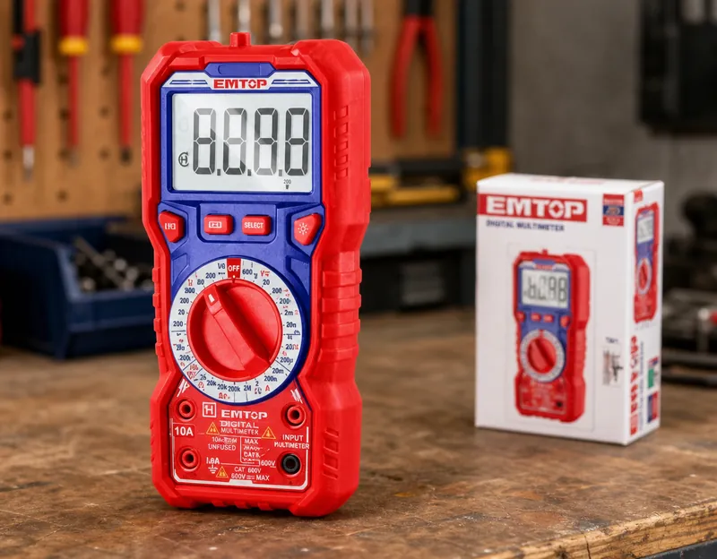 Multimetro Digital 200-600v (Tester) Emtop