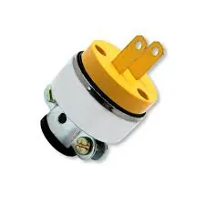 Enchufe T/ Leviton Metal S/ Tierra — vista 2