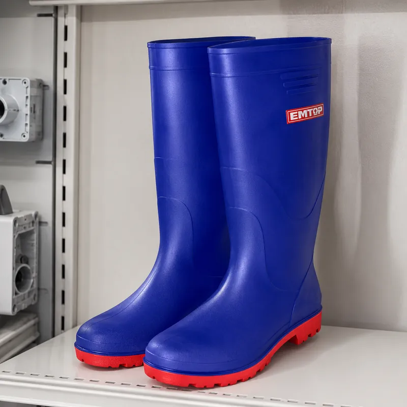 Botas Goma P/Lluvia Pvc/Nitrilo Impermb. Size 43 Emtop — vista 2