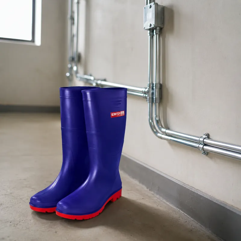 Botas Goma P/Lluvia Pvc/Nitrilo Impermb. Size 44 Emtop — vista 3