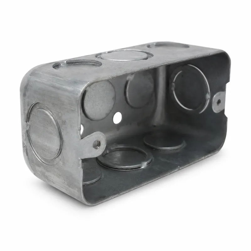 Caja Electrica 2x4 Metal 1.5 Mm (Caj. 50) (Salida De 1/2)