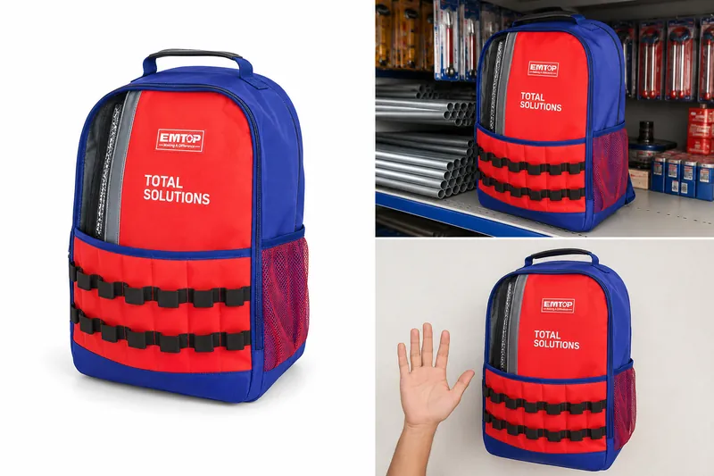 Mochila Herramientas Carga Maxima 50 Libras Emtop — vista 2