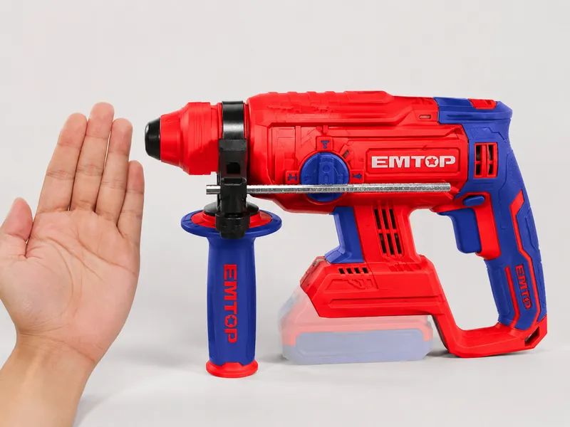 Taladro Rotomartillo Inalambrico 20v 22mm (7/8") (No Incluye Bateria) Emtop — vista 3