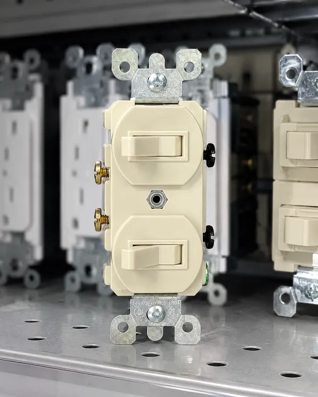Interruptor Doble T/ Leviton — vista 2