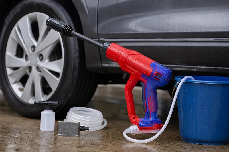 Hidrolavadora Inalambrica Compacta Emtop (No Incluye Bateria / Cargador)