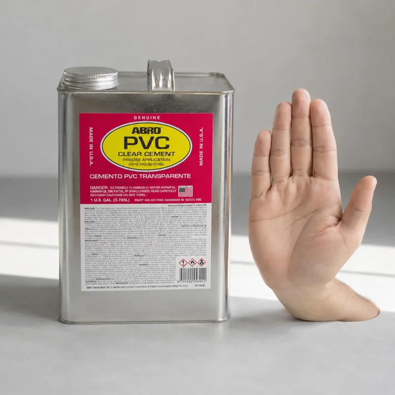 Cemento Pvc Abro Azul Galon — vista 3
