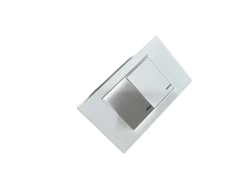 Interruptor Blanco Doble 3/Via — vista 5