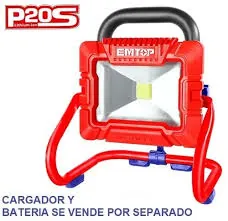 Lampara Portatil Inalambrica Emtop 3.7v — vista 2