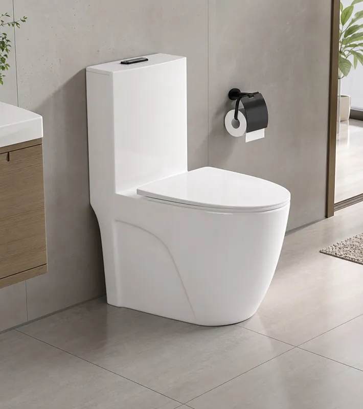 Inodoro 1 Pieza Blanco Selora 8225 (680*390*795)