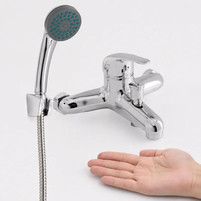Mezcladora P/ Ducha Monomando (Incluye Manguera Y Ducha Tipo Telefono) — vista 3