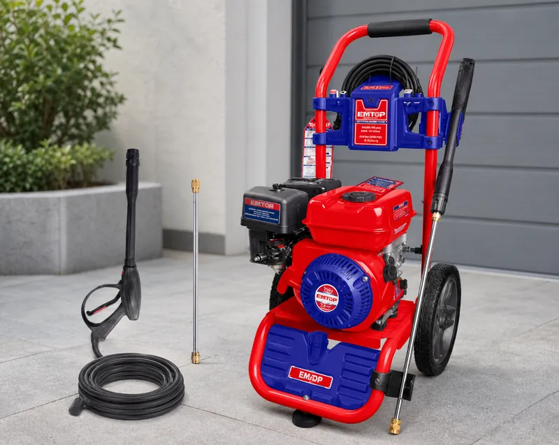 Hidrolavadora De Gaolina Emtop 214bar (3100psi) 8.7l/Min (2.3gpm)