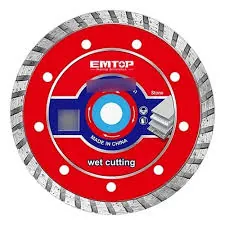 Disco Diamantado Turbo 115mm (4-1/2 X 22.2mm) Emtop — vista 2