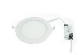 Panel De Luz Led Empostrable Redondo 18w 9" (Caj. 20) — vista 2