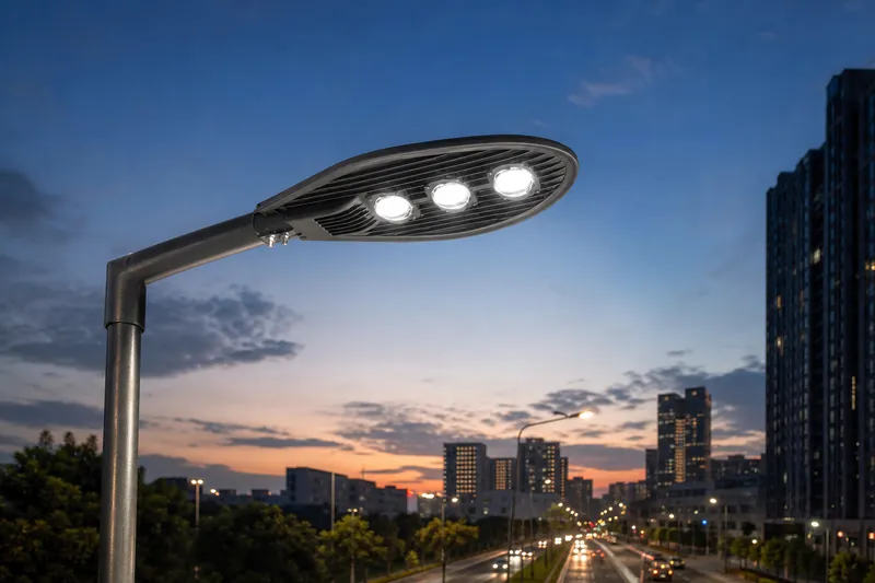 Lampara Led Tipo Cobra C/Fotocelda 100w