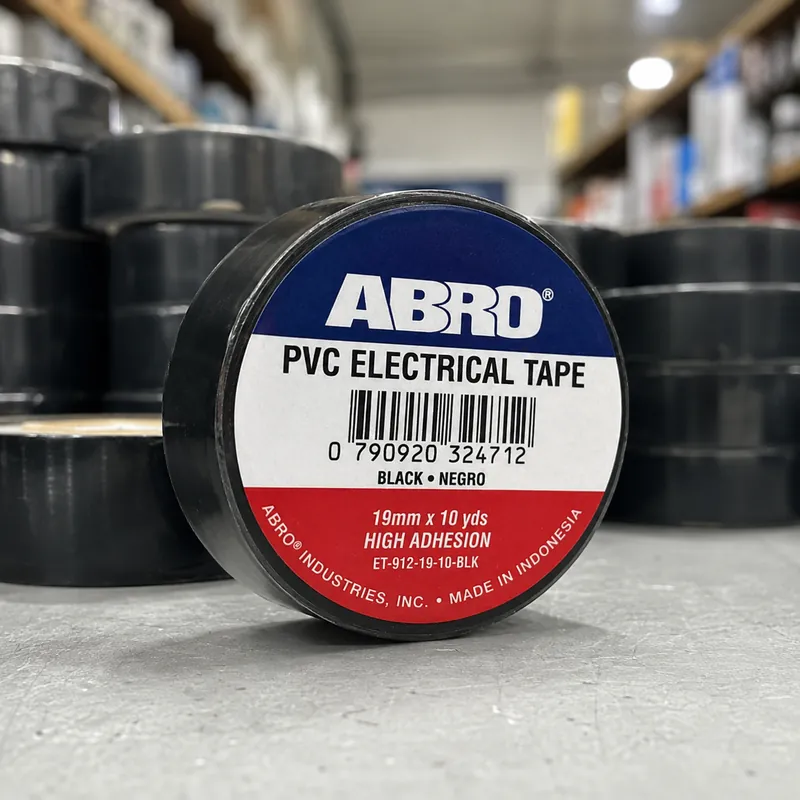 Tape Electrico Abro 3/4 X 20 Yards (Caj 10) // 10 Min — vista 3