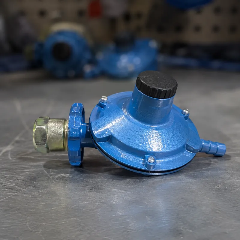 Regulador De Gas Azul Pequeño Gr-707 — vista 2