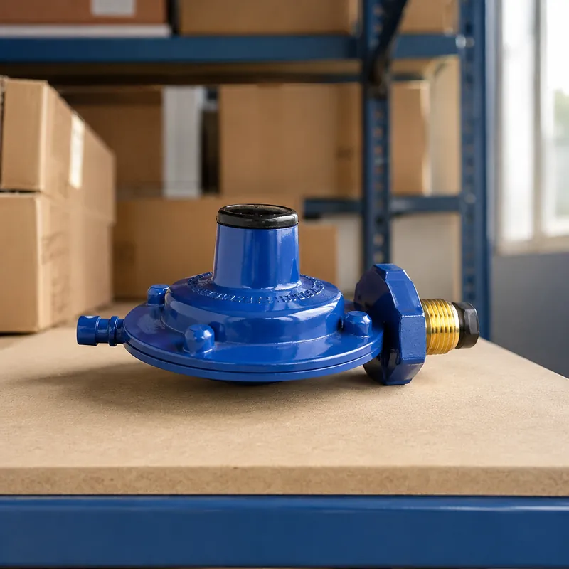 Regulador De Gas Azul Grande Jyt-0.6a — vista 3